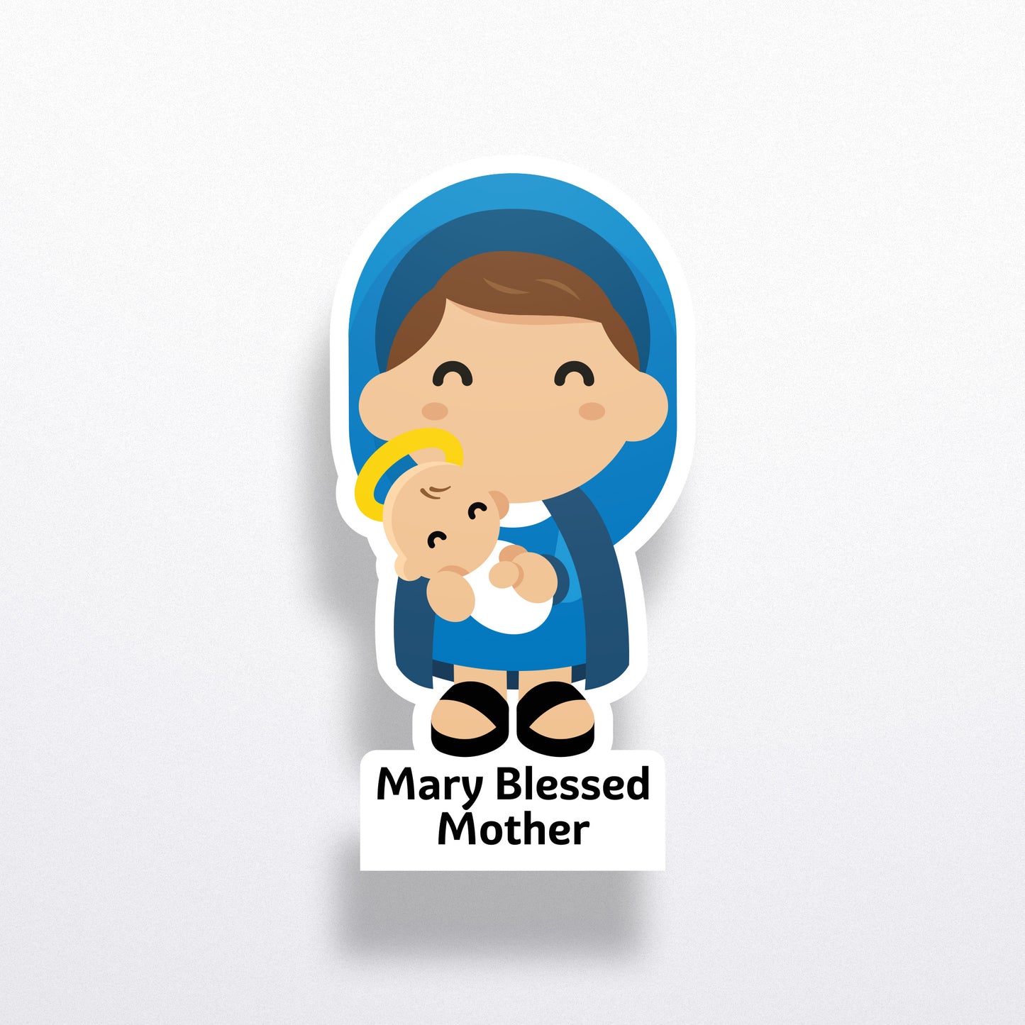 Mary, Blessed Mother Sticker