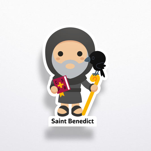 Saint Benedict Sticker