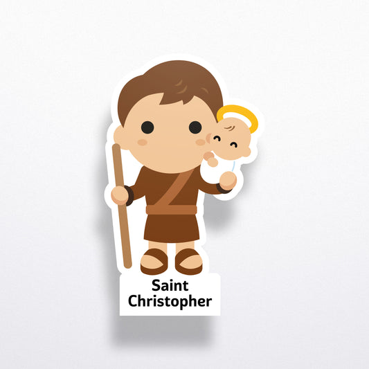 Saint Christopher Sticker