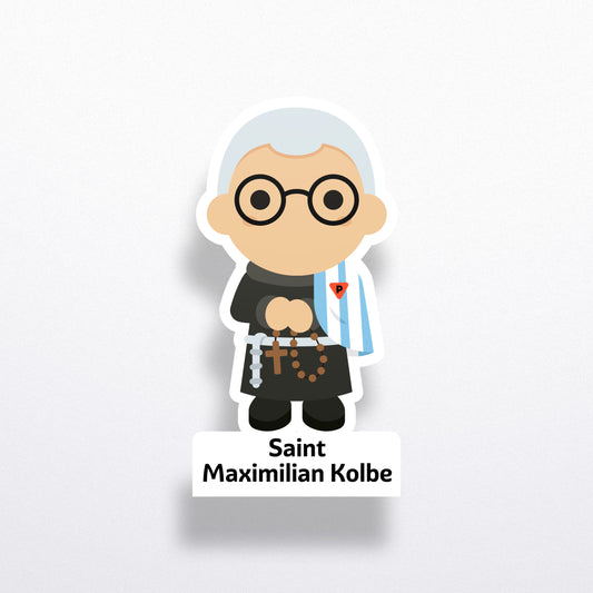 Saint Maximilian Kolbe Sticker